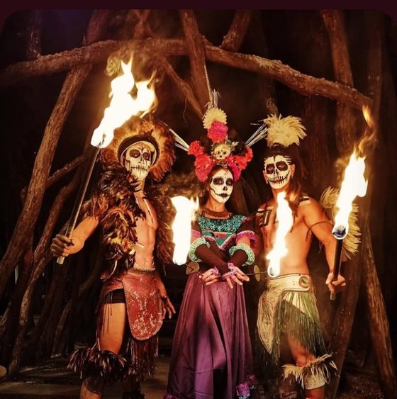 Mayan inspired performance